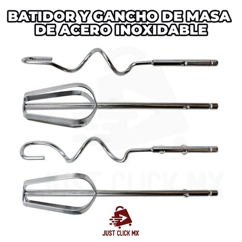 Batidor De Mano Eléctrico de Inmersión Para Batir y Mezclar Alimentos 