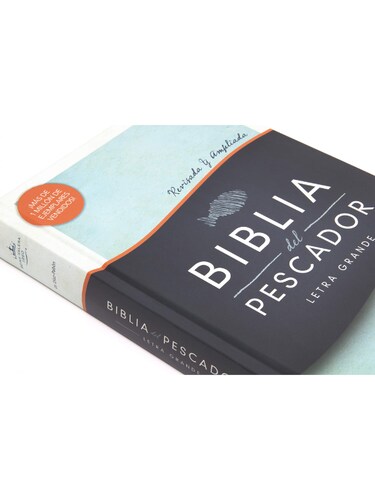 Biblia del Pescador letra grande, tapa dura RVR 1960