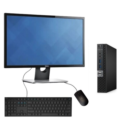PC ELL OptiPlex 3070, MINI, Core i5-9500T, 32GB RAM, 1TB HDD, MONITOR 19", EQUIPO CLASE A, REACONDICIONADO