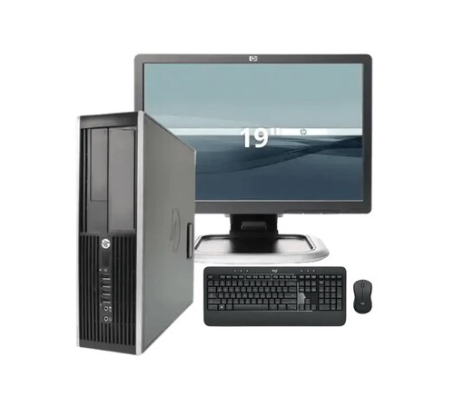 PC HP Compaq 6000 Pro SFF Intel Pentium, 4GB RAM, 1TB SSD, MONITOR 19", EQUIPO CLASE A, REACONDICIONADO