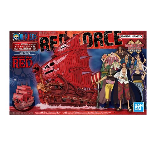 Red Force Barco de One piece Modelo para armar