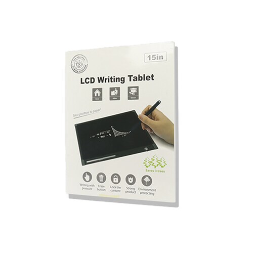 Pizarron Mágico Tablet de 15" Para Dibujar Con Batería