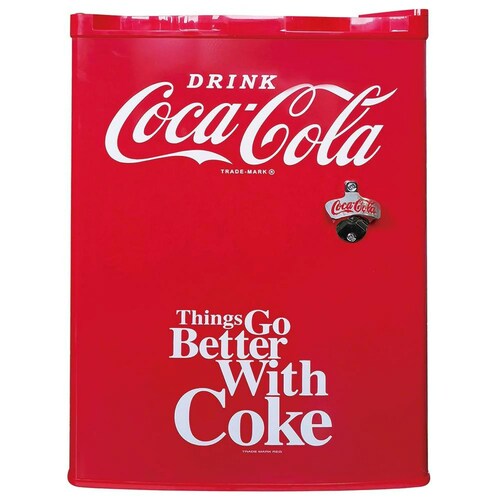 Frigobar Coca-Cola 2.6 Pies Rojo refrigerador mini