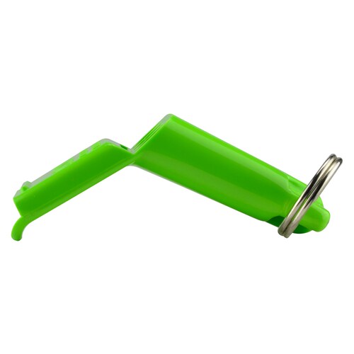 Silbato Acme tipo tornado De plástico Largo de 5 cm Boquilla de 2.3 mm Decibeles 117 Verde