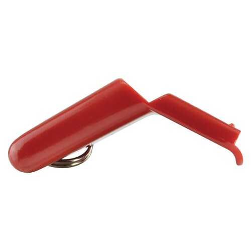 Silbato Acme tipo tornado De plástico Largo de 5 cm Boquilla de 2.3 mm Decibeles 117 Rojo