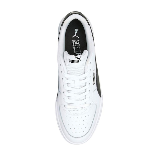 Tenis Puma Caven Blanco Negro Unisex 380810 02
