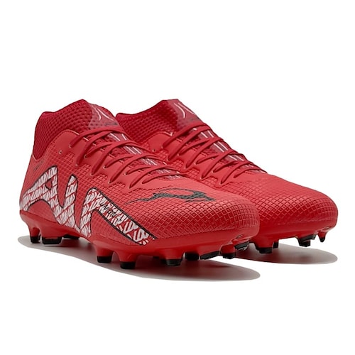 Tenis Unión TURF Rojos Hombre Futbol Soccer Taquetes Calcetín 