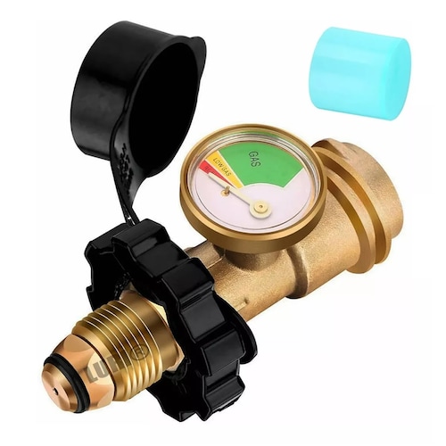 Medidor Adaptador Manómetro Para Tanque De Gas Lp