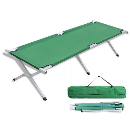 Catre Plegable Acampar Campismo Portatil 190 X 62 X 42 Cm