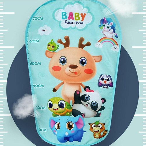 Gimnasio para Bebe Fitness Play Piano 804-A Jirafa Azul