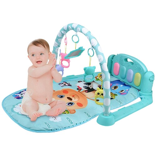 Gimnasio para Bebe Fitness Play Piano 804-A Jirafa Rosa