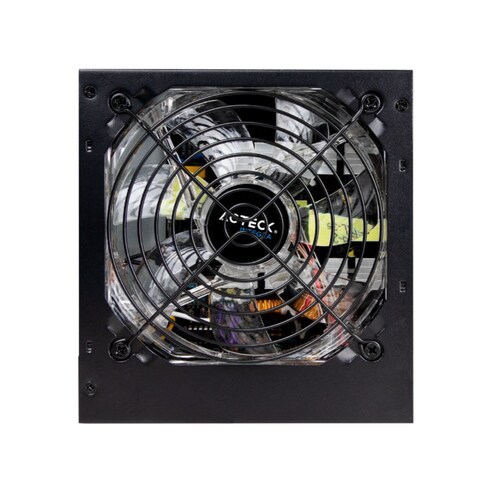 Fuente de poder acteck atx 700 w 1x20+4 pin -1xeps 4+4 -2xpcie 6+2 1xfloppy led blazar ft700