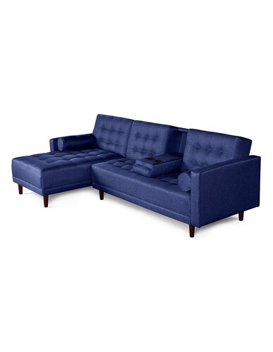 Sala modular Makora Bardo Azul con Tecnología Beehive Airflex Foam