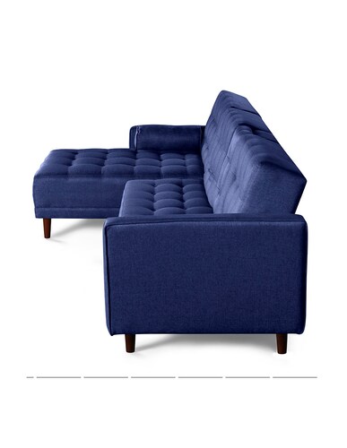 Sala modular Makora Bardo Azul con Tecnología Beehive Airflex Foam