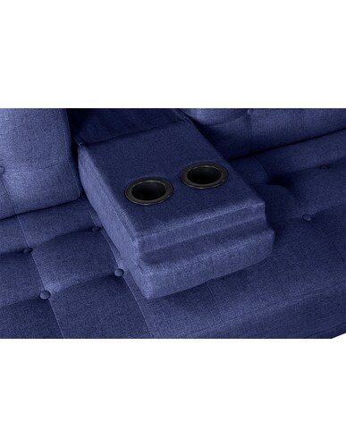 Sala modular Makora Bardo Azul con Tecnología Beehive Airflex Foam