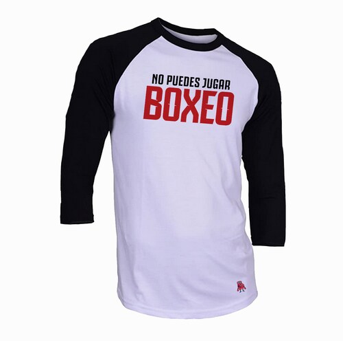  Playera No puedes jugar boxeo para hombre