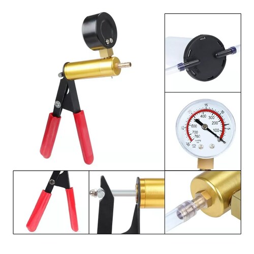 Bombas De Vacío Manual Purgador De Frenos Aluminio Auto Moto