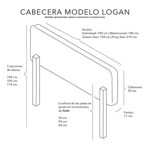 Colchón Matrimonial Spring Air Marte con Cabecera Dicasa Logan Quantum Gris