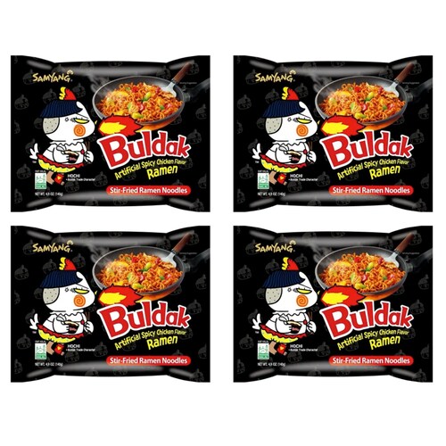 Ramen picante coreano samyang buldak Original 4 piezas
