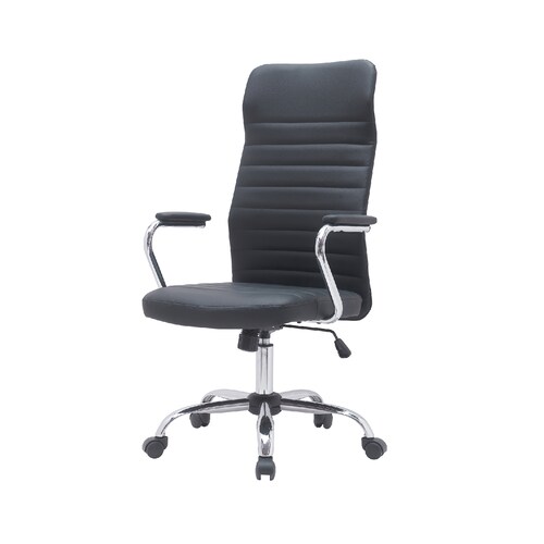 Silla Escritorio Oficina Ejecutiva Ergonómica Ecopiel YX-0304