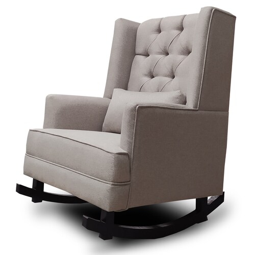 Sillon Mecedora Avii Color Capuchino + 01 cojin decorativo MADERIAN // ENTREGA EN CDMX Y ZONA METROPOLITANA