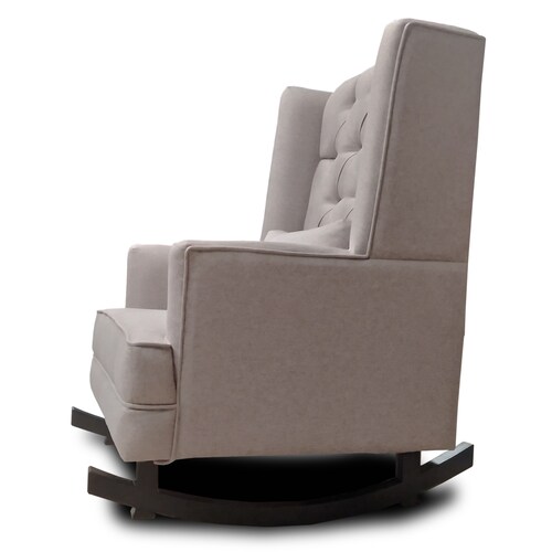 Sillon Mecedora Avii Color Capuchino + 01 cojin decorativo MADERIAN // ENTREGA EN CDMX Y ZONA METROPOLITANA