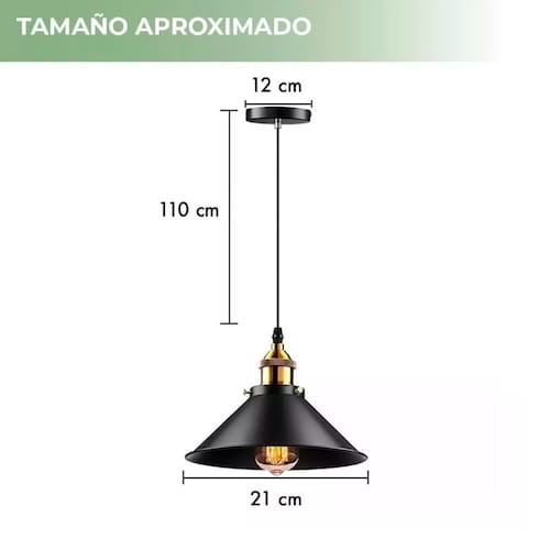 Lampara Colgante Techo Paquete De 3 Piezas Moderna Elegante