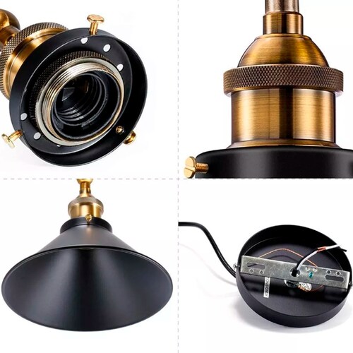 Lampara Colgante Techo Paquete De 3 Piezas Moderna Elegante