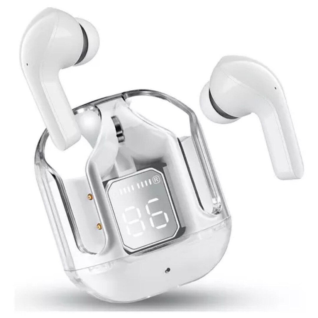 Auricular Aud fonos Inal mbricos Bluetooth De Transparente