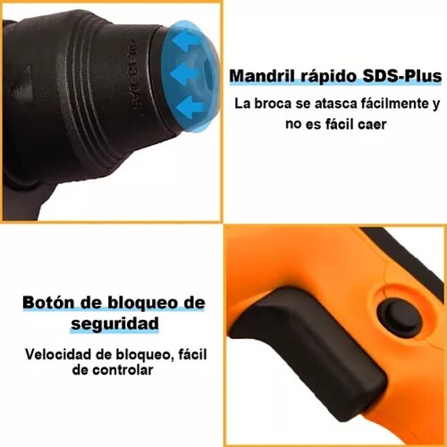 Rotomartillo Concelador Goxawee Perforador Sds 1050w.