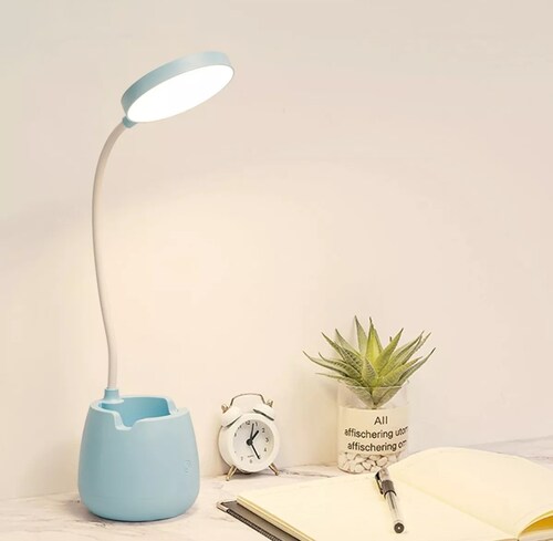 Lámpara De Escritorio LED Recargable, Lámpara Portátil Con 3 Modos De –  HOME UNIVERSAL