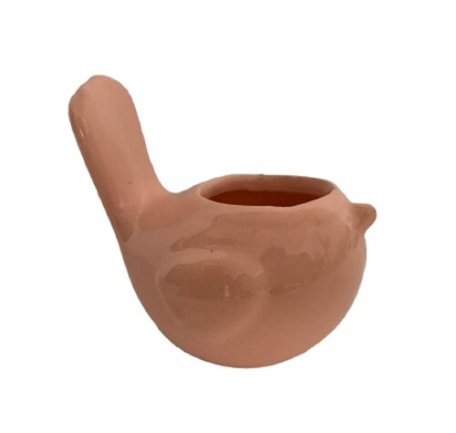 Figuras Macetas Decorativas De Cerámica Galería Oneris Pichones Rosa