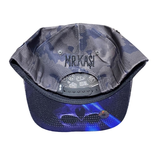 GORRA MR KASH SNPABACK CALAVERA NEGRO MKCDC01