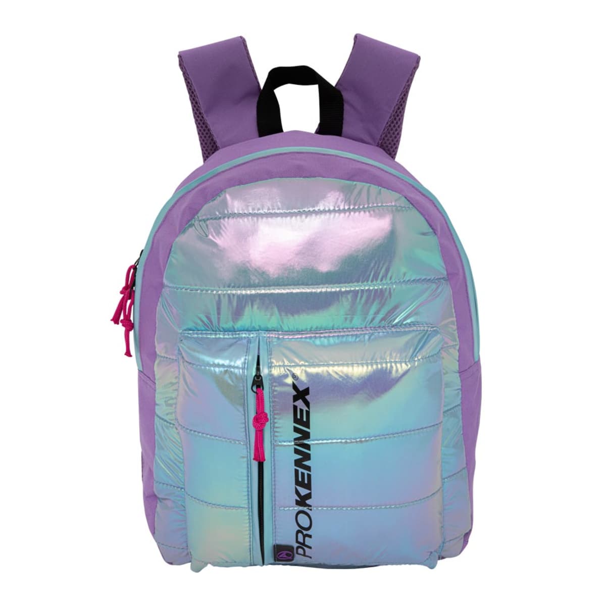 Mochila backpack para mujer color lila tornasol marca Prokennex mod. 1088656