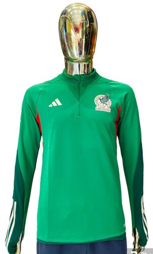 Sudadera entrenamiento Adidas Seleccion de Mexico Caballero