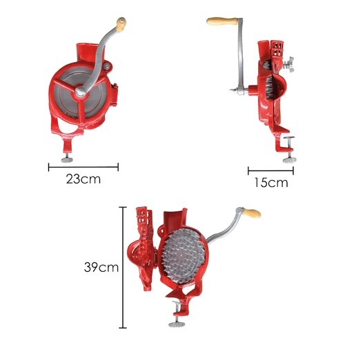 Desgranadora de Maíz Manual Capacidad 110kg/h, Karlen, Ptd-020, Color Roja