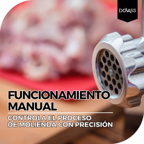 Maquina Para Moler Cortar Carne Embutido Molino de Acero