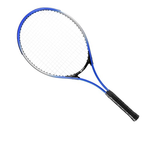 Raquetas de tenis azules sin costuras y bolas amarillas en blanco satinado  sedoso funda de almohada para pelo y piel, suave y transpirable funda de