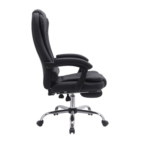 Silla Escritorio Ejecutiva Oficina Fina Elegante Ecopiel YX-0102