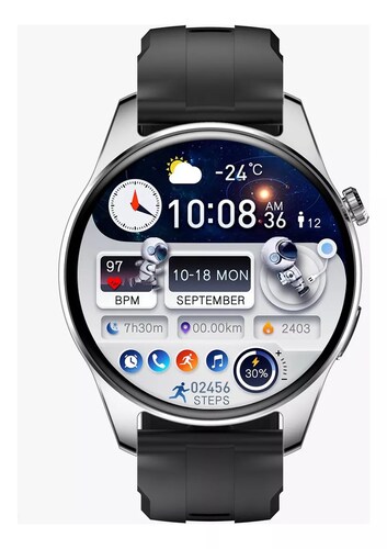Reloj Smartwatch Hk4 Hero Brujula Amoled Hr Bp Nfc FRALUGIO.
