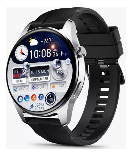 Reloj Smartwatch Hk4 Hero Brujula Amoled Hr Bp Nfc FRALUGIO.