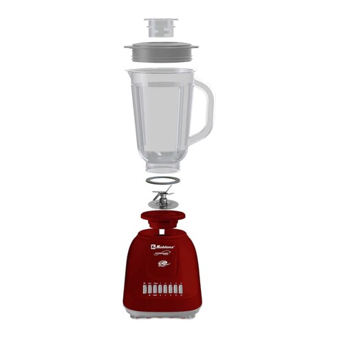 LICUADORA KOBLENZ LKM-5510 PR + 2 PACK DE VASO PURE & SALSA VIDRIO 300ML ROJO ENDY2.