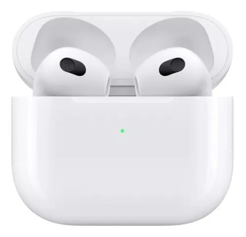 Apple AirPods (3ª generación) con caja de carga MagSafe.