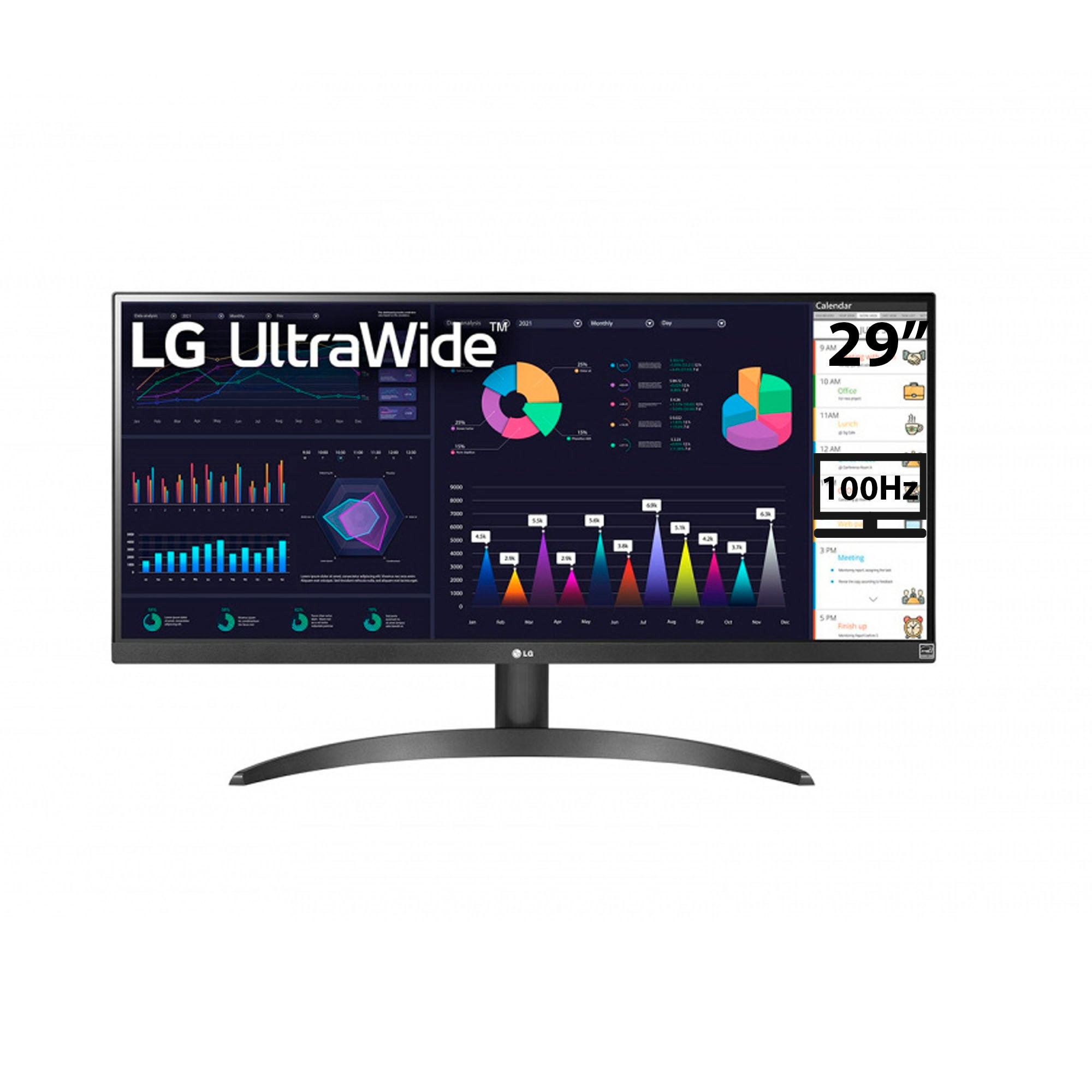 Monitor LG 29WQ500-B LED 29 Full HD Ultra Wide FreeSync 100Hz HDMI Negro