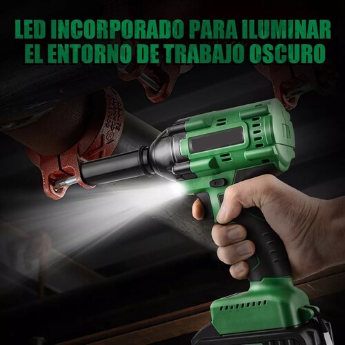 Llave De Impacto Inalámbrico Eléctrica De 20v 4.0ah