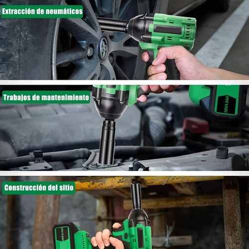 Llave De Impacto Inalámbrico Eléctrica De 20v 4.0ah