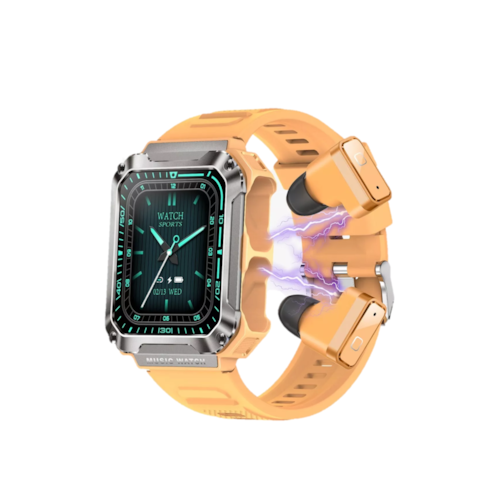 Reloj Smartwatch T93 Fralugio Mp3 Con Audífonos Tws 4gb Rom