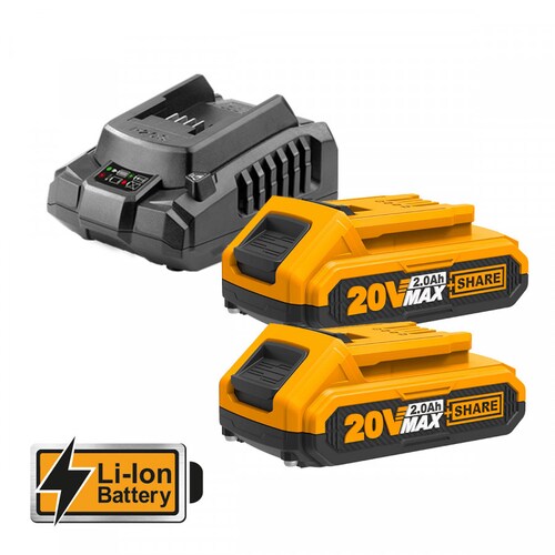 Mini Motosierra inalambrica 6" 20V Ingco UCGSLI20682 2 pilas