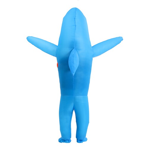 Disfraz inflable tiburón alegre happy shark Halloween toda ocasión.