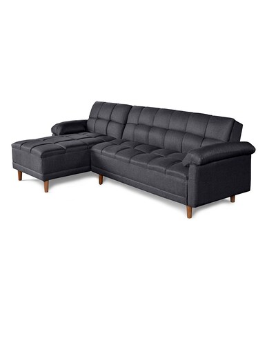 Sala modular Makora Crosby Gris Oxford con Tecnología Beehive Airflex Foam.
